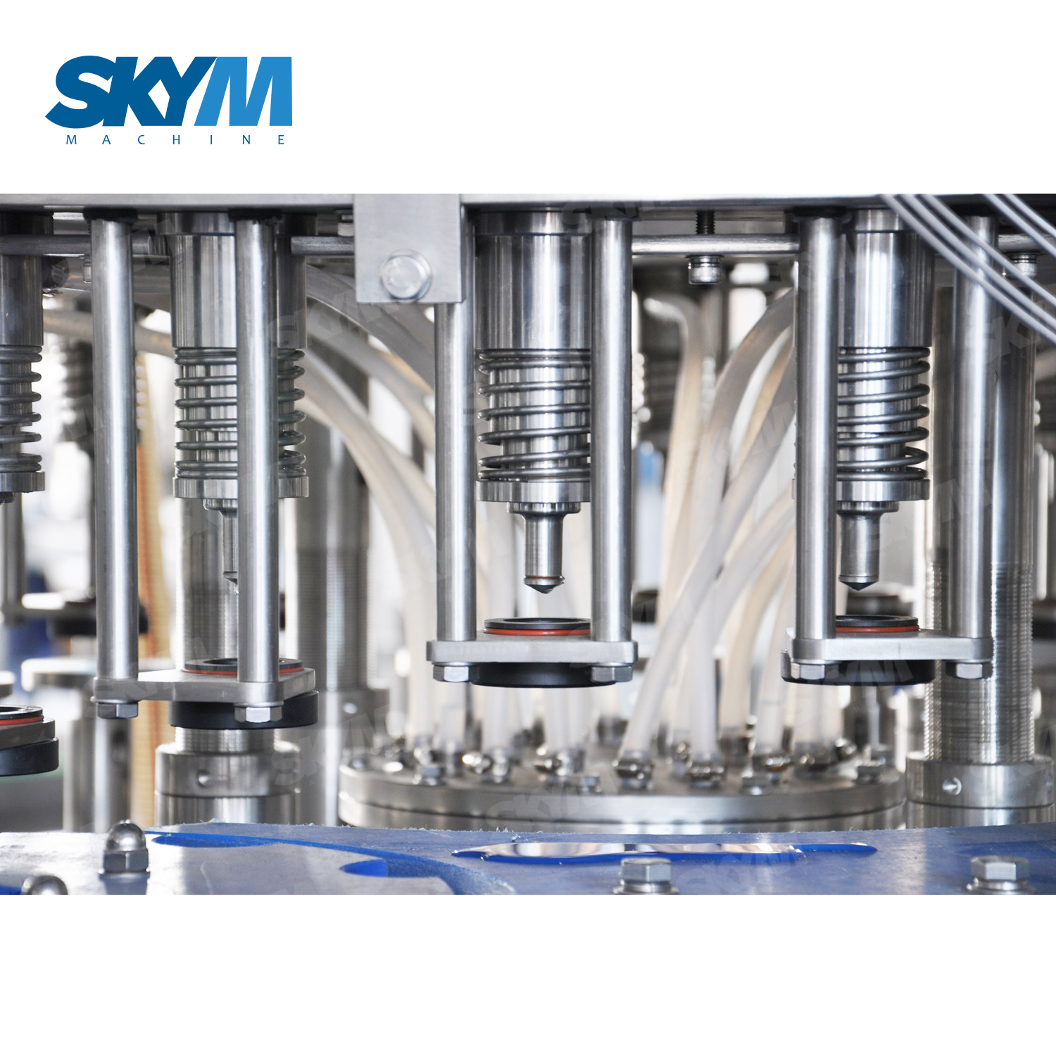 Sparkling Wine / Whiskey / Red Wine Glass Bottle Filling Line Machine