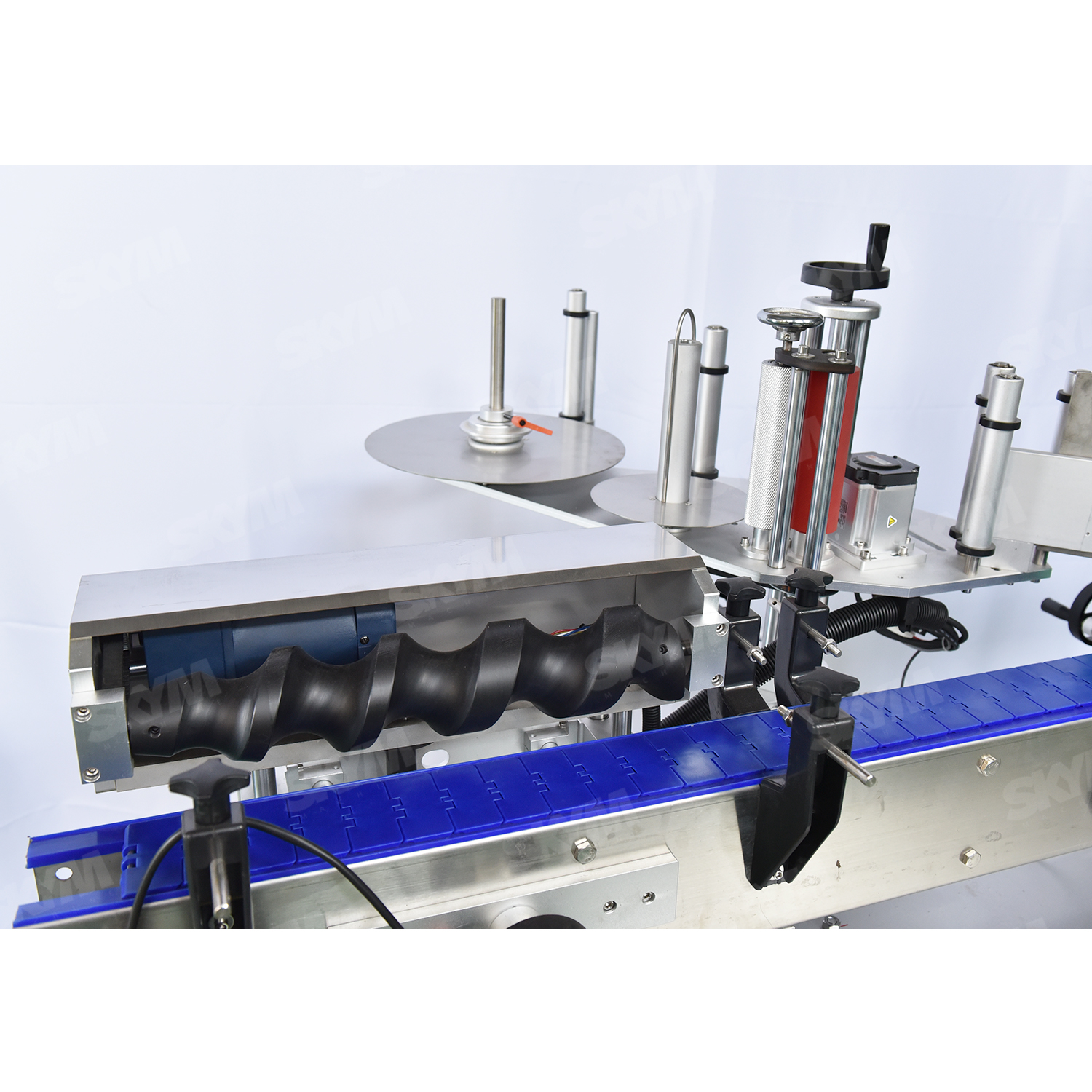 Single Head Clear Labels Adhesive Sticker Pasting Machine from China